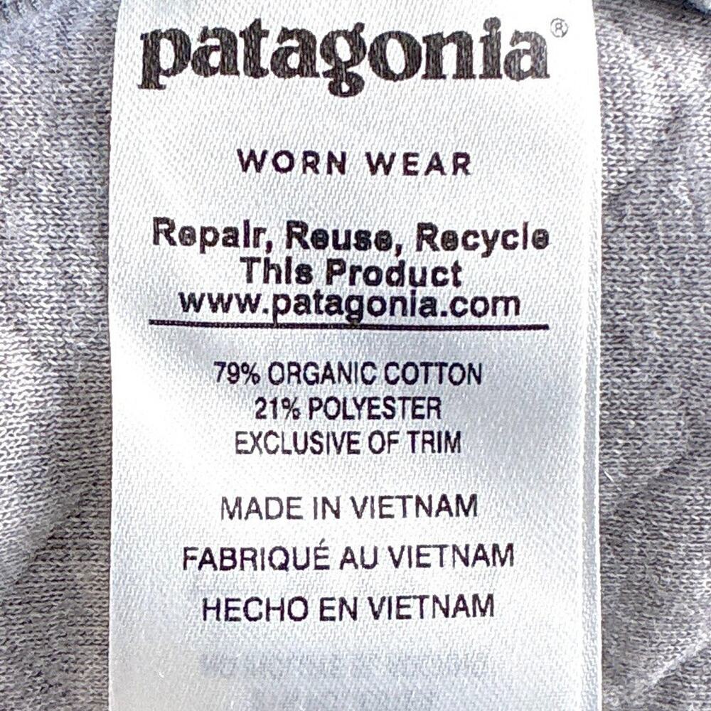 Patagonia Snap T Quilted Pullover Sweater Womens XS Gray Maroon Outdoors Preppy - Picture 10 of 11